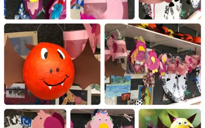 Laternen unserer 5 Klässlerinnen