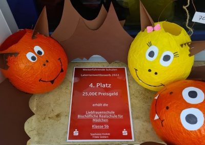 Gewinn beim Laternenwettbewerb