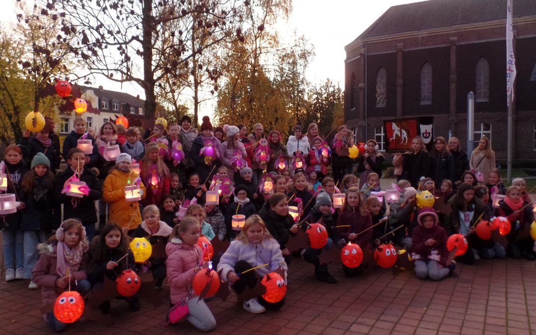 Die 5er beim St. Martinszug