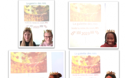 LFS-Königinnen 2023, Krönung im Französischunterricht