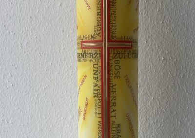 Die Osterkerze 2024 ist fertig