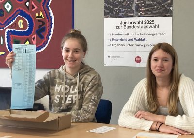 Junior-Wahl zur Bundestagswahl 2025